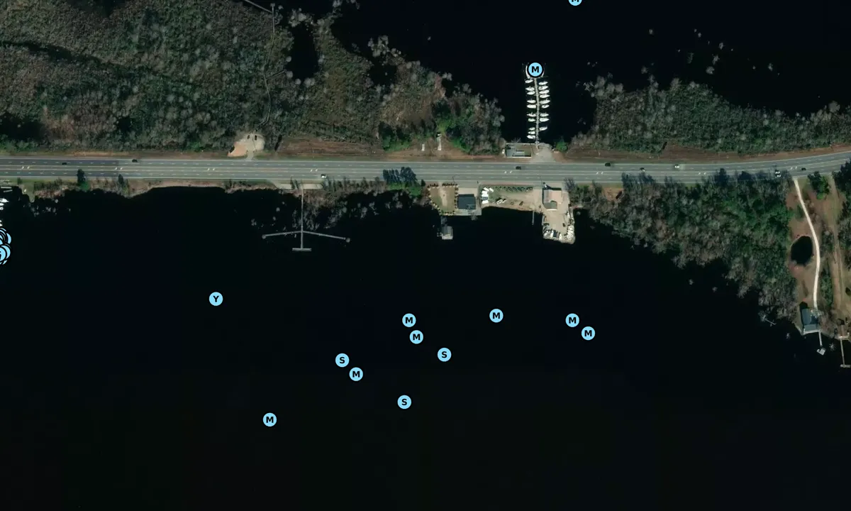 Satelite image of Camden Causeway