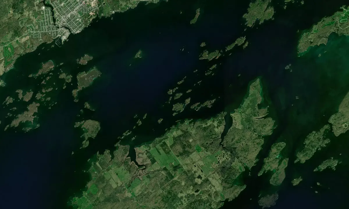 Flyfoto av Camelot Island - SW