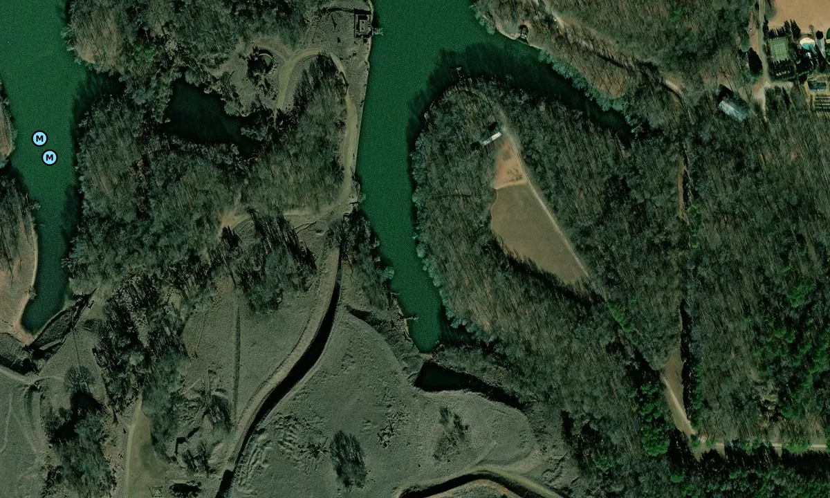 Satelite image of Camp David