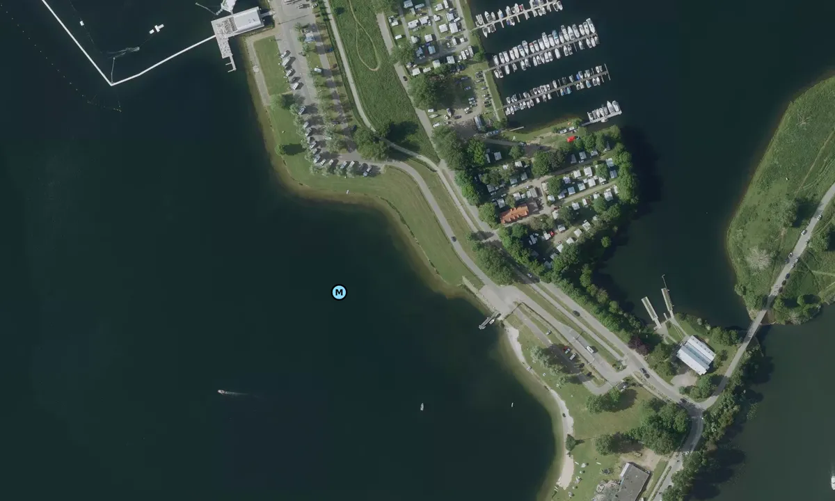 Satelite image of Camp Hermans Yacht Harbour
