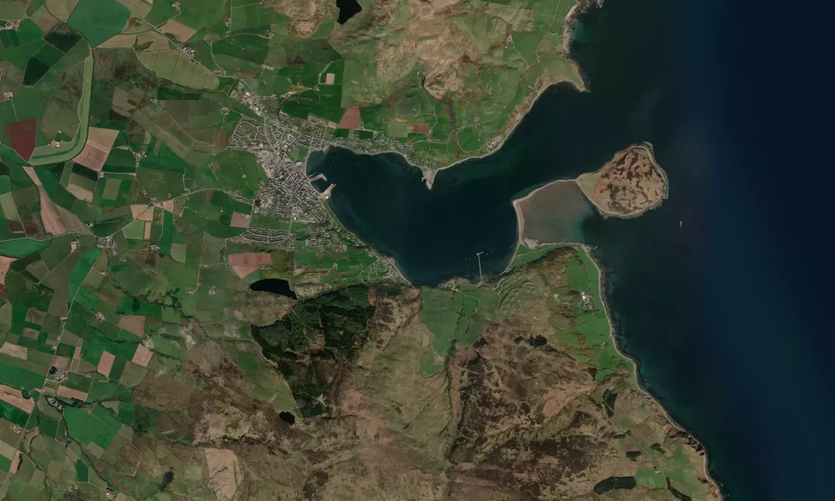 Flyfoto av Campbeltown Loch