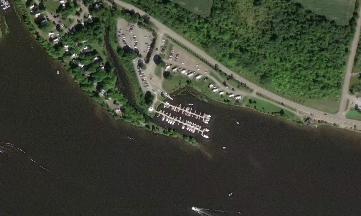 Satelite image of Camping Chatham