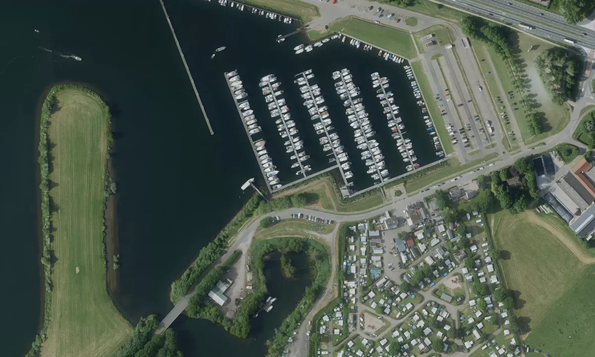 Satelite image of Camping Hatenboer Yacht Harbour