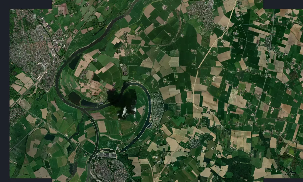 Flyfoto av Camping Het Zwarte Schaar