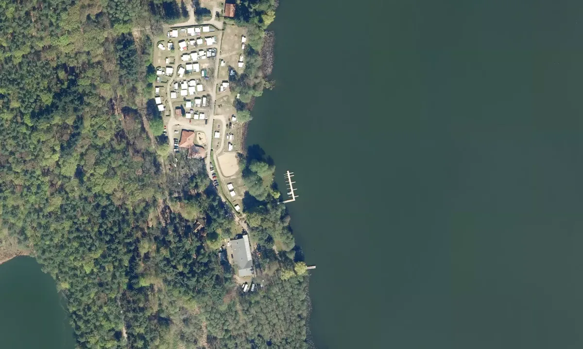 Satelite image of Camping Stedenitz