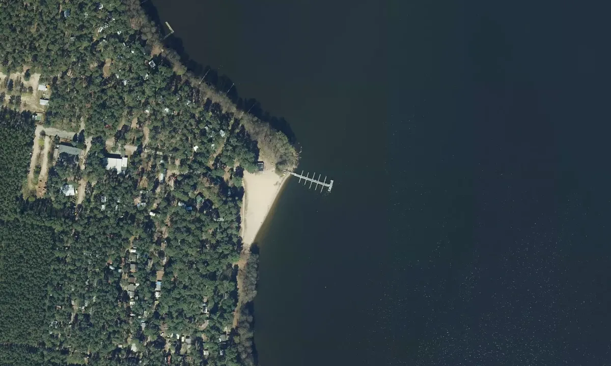 Satelite image of Campingplatz Zaue