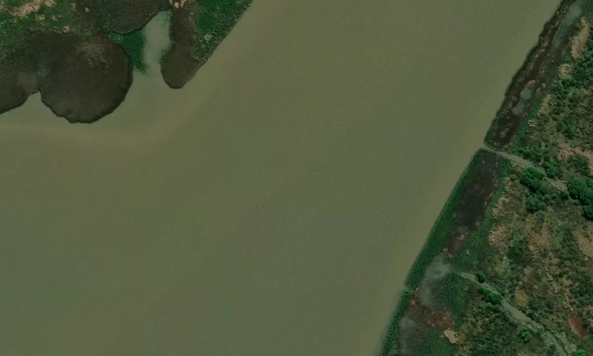 Satelite image of Canal Lancha Petrel