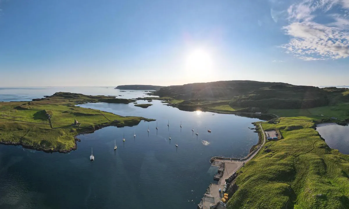 Canna Harbour - Isle of Canna