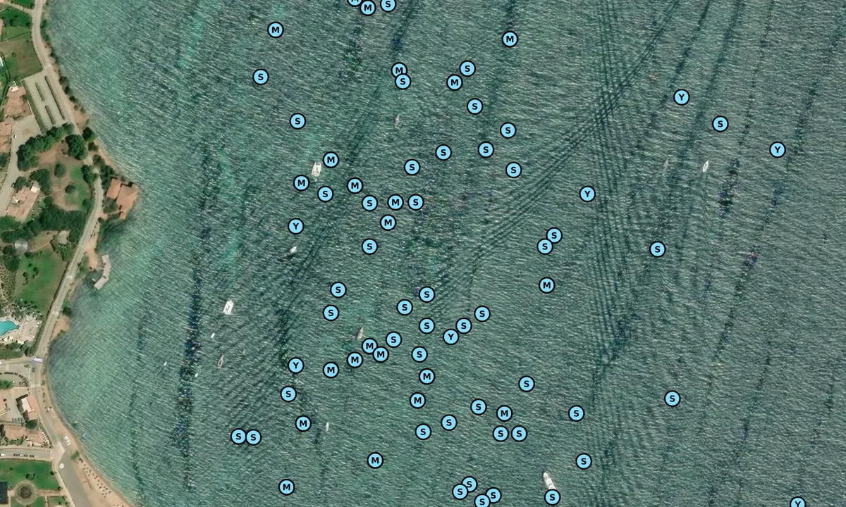 Satelite image of Cannigione Ovest