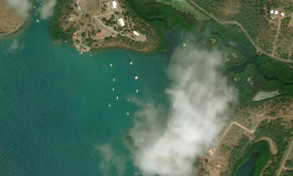 Flyfoto av Cano Quebrado