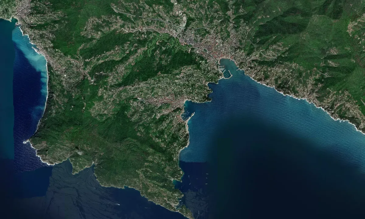 Flyfoto av Cantieri Sant'Orsola