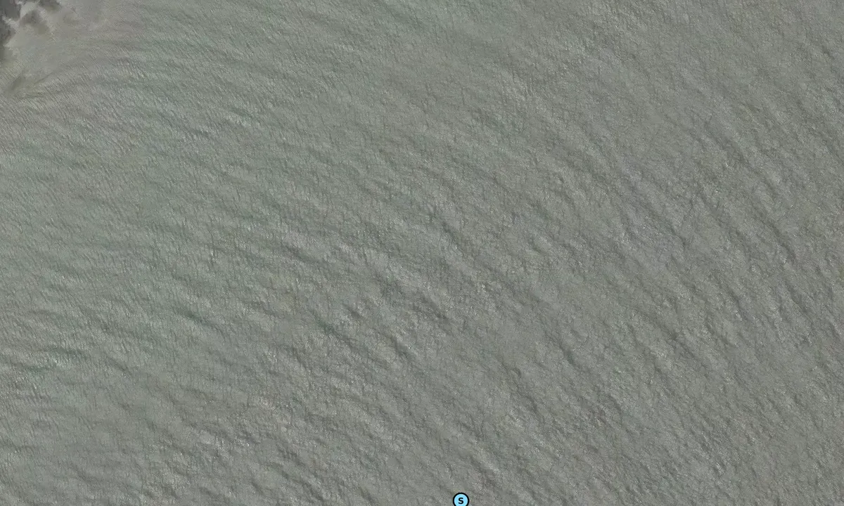 Satelite image of Caolas Mor, Oronsay