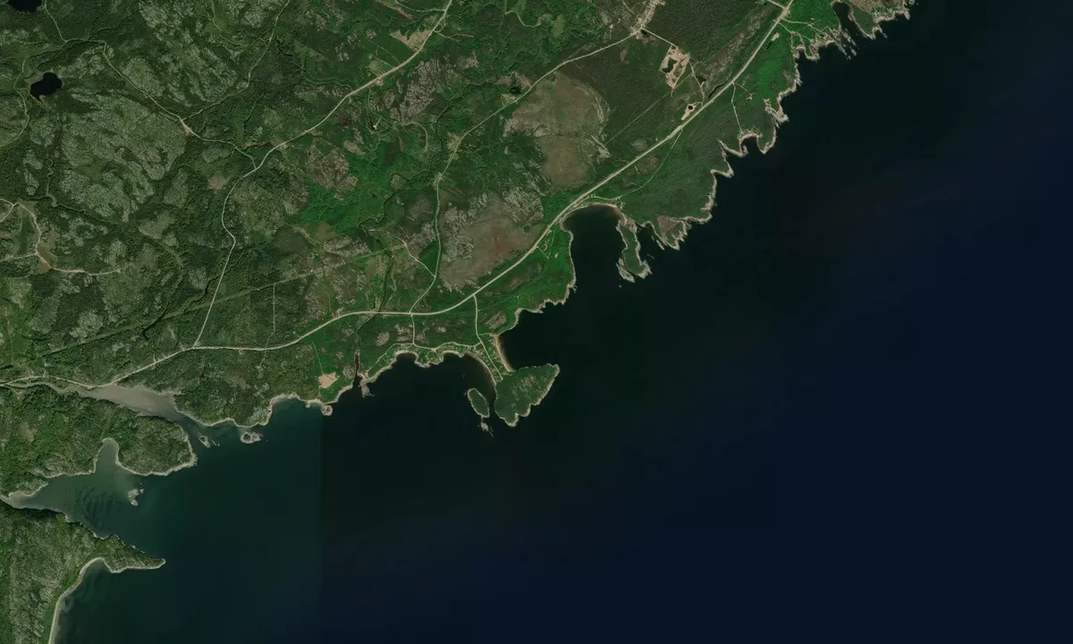 Flyfoto av Cap Colombier NE