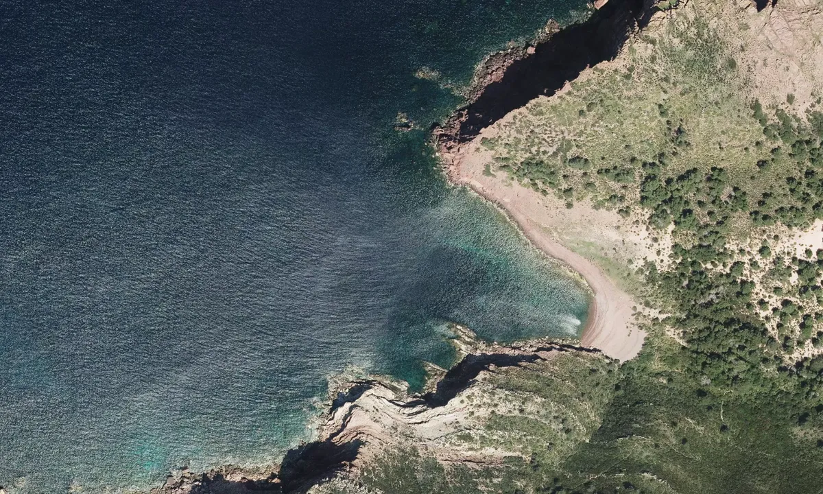 Flyfoto av Cap de Ferro