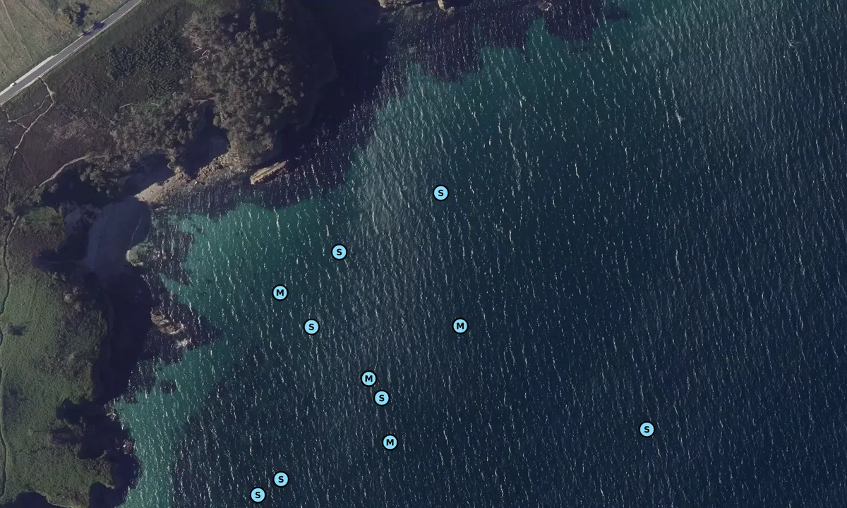 Satelite image of Cap de la chèvre