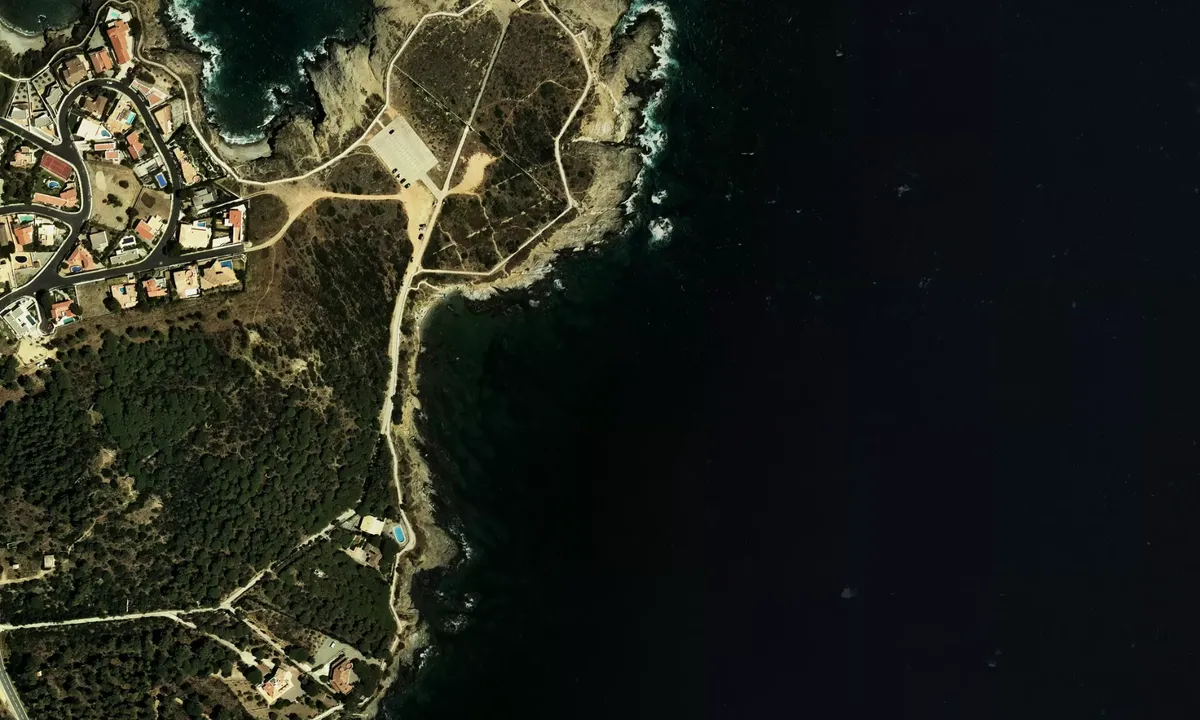 Flyfoto av Cap De Vol