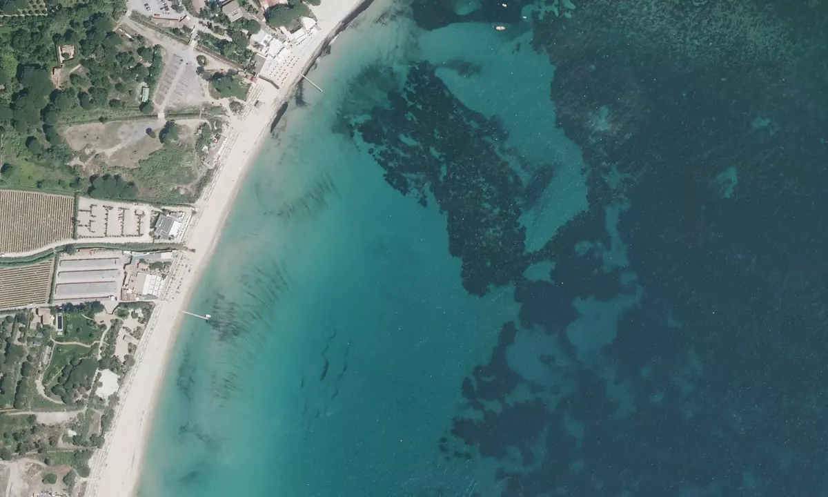 Flyfoto av Cap du Pinet