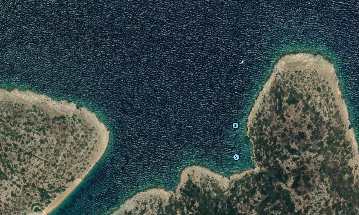 Satelite image of Cape Skyli - East
