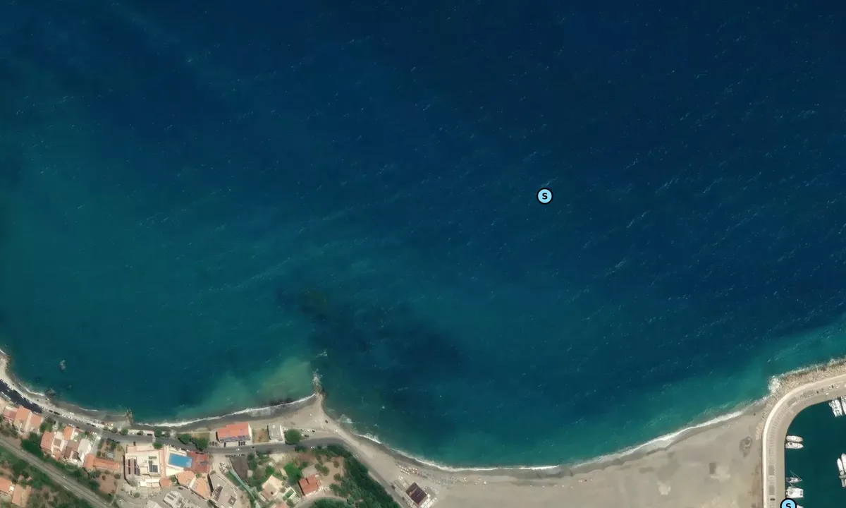 Satelite image of Capo d'Orlando