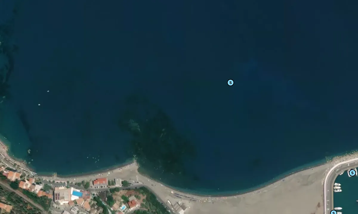 Satelite image of Capo d'Orlando