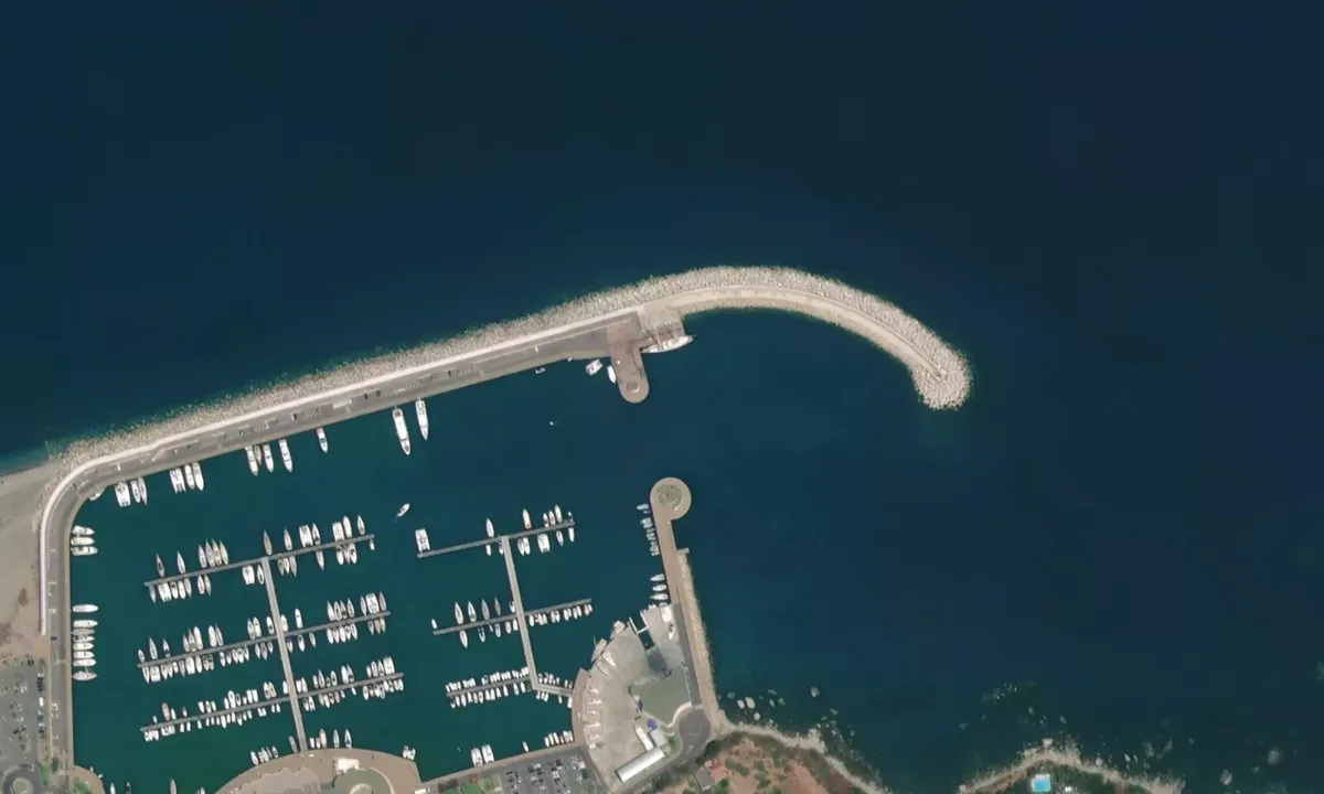 Flyfoto av Capo D'Orlando Marina