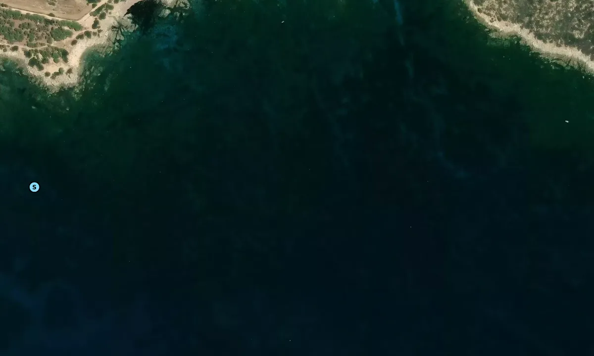 Satelite image of Capo Ferrato