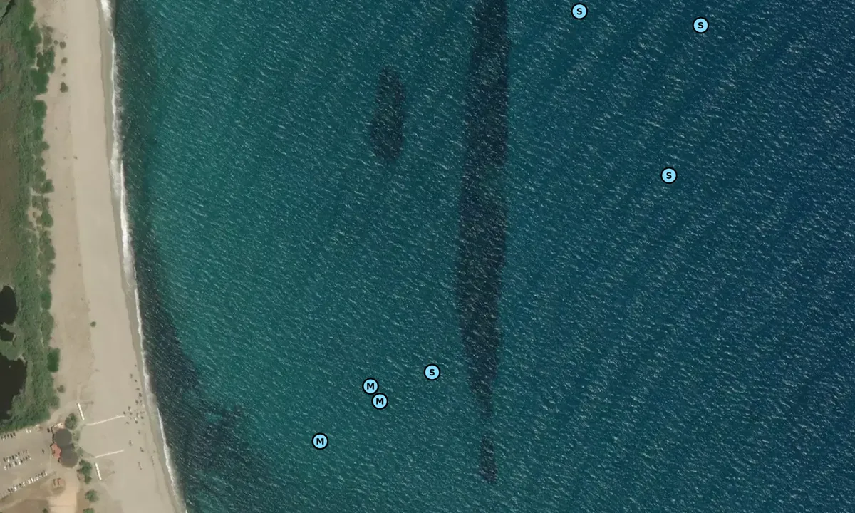 Satelite image of Capo Lorenzo
