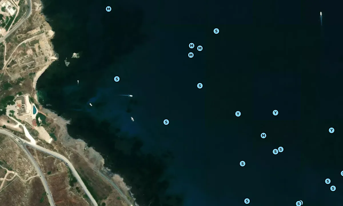 Satelite image of Capo Passero 1