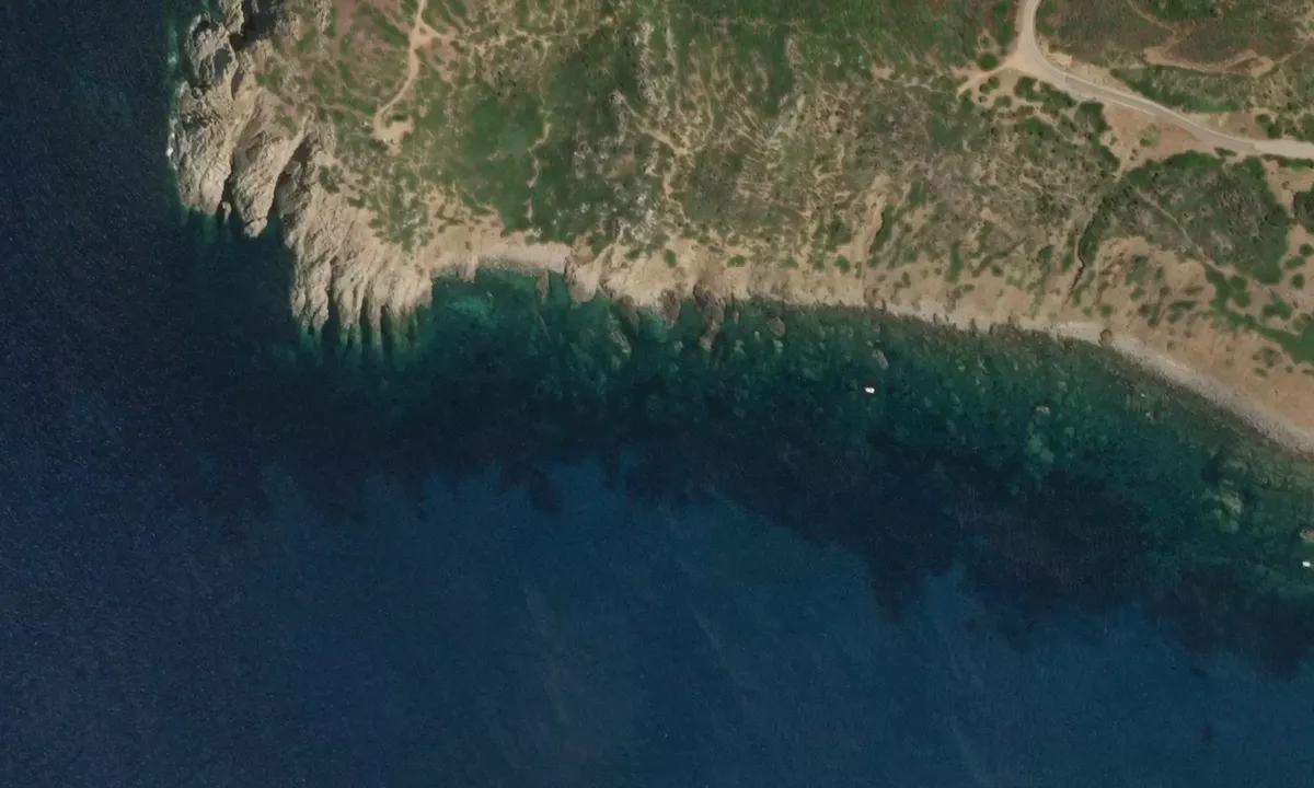 Flyfoto av Capo Pecora Sud