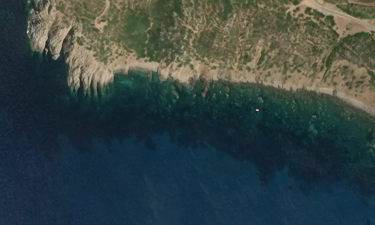 Satelite image of Capo Pecora Sud