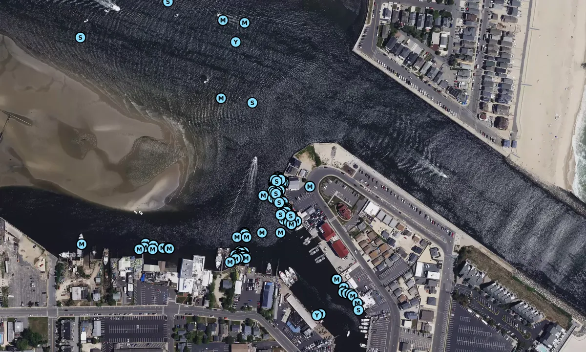 Satelite image of Captain Bill's Landing