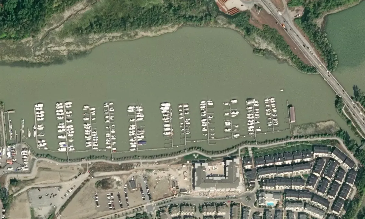 Flyfoto av Captain's Cove Marina - Delta