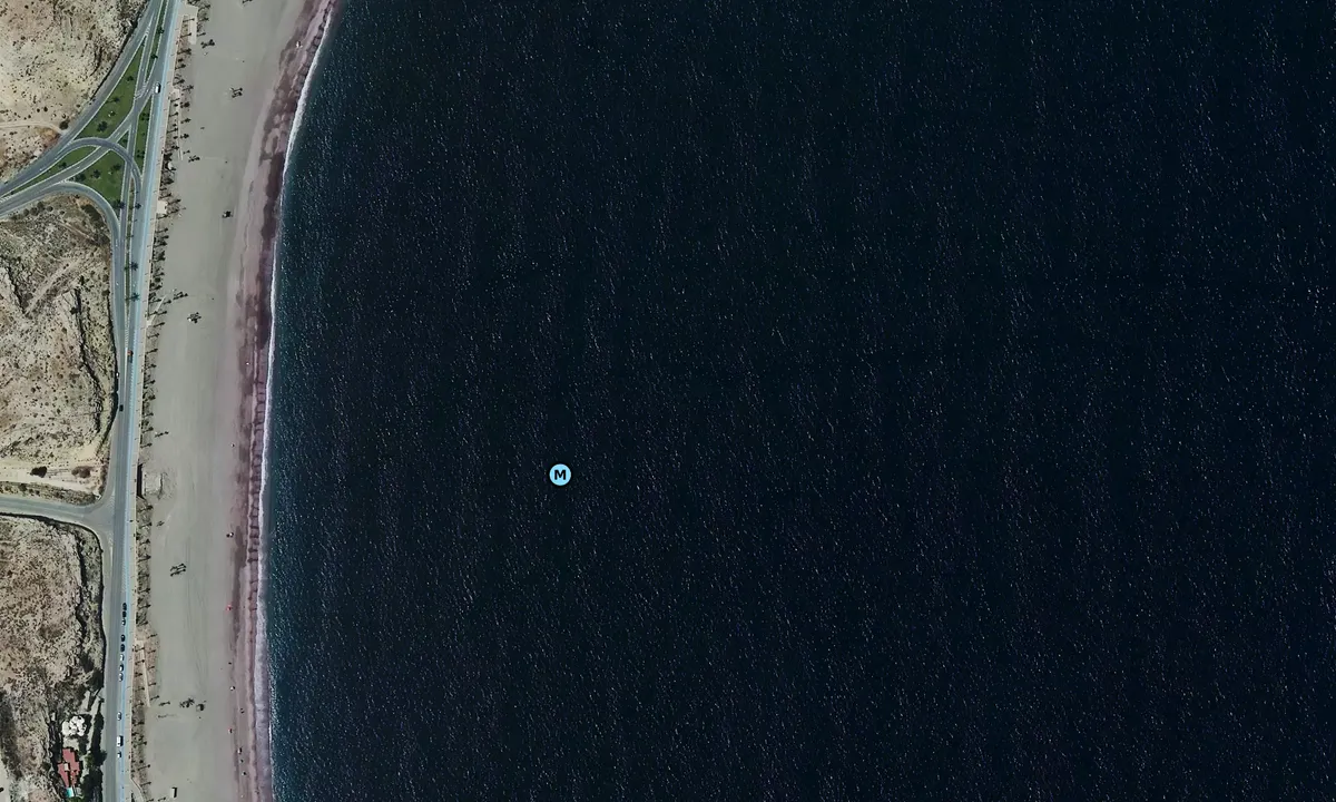 Satelite image of Carboneras