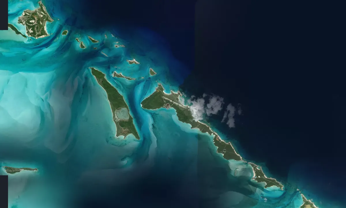 Flyfoto av Caribbean Marine Research Center