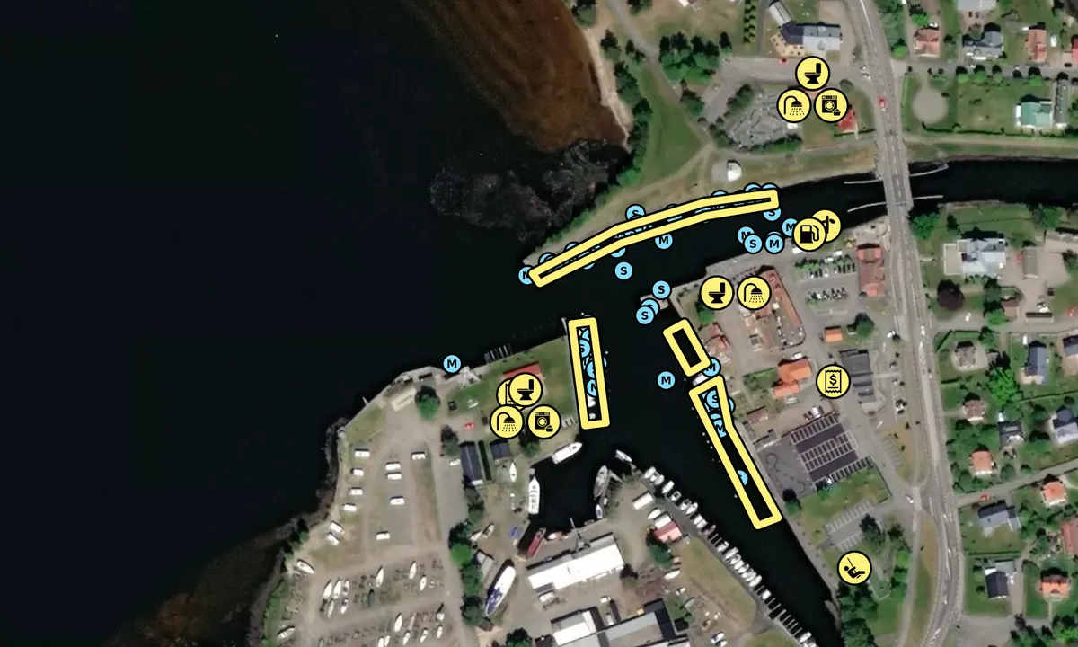 Satelite image of Carlsborgs Segelsällskap