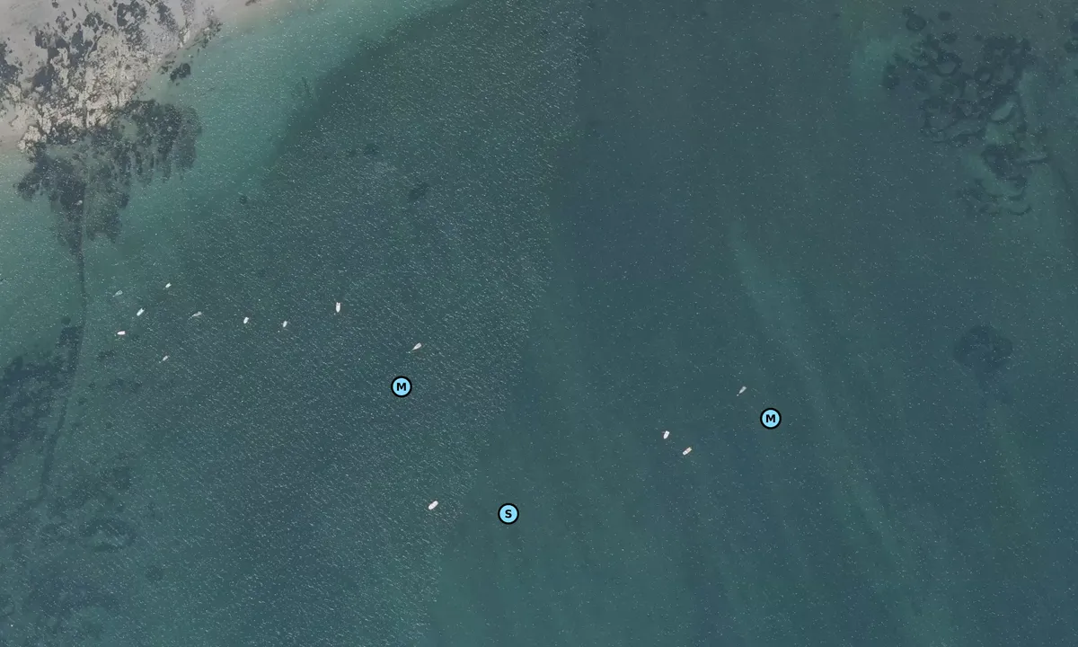 Satelite image of Carnac - plage