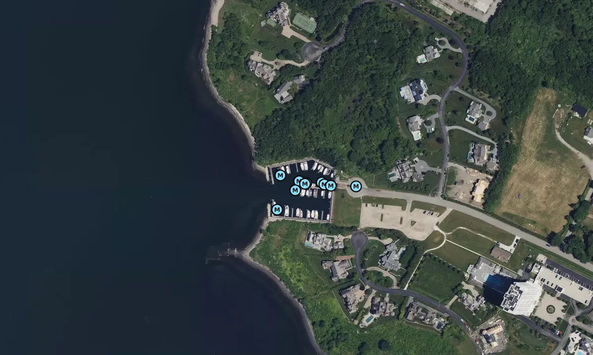 Satelite image of Carnegie Abbey Yacht Club