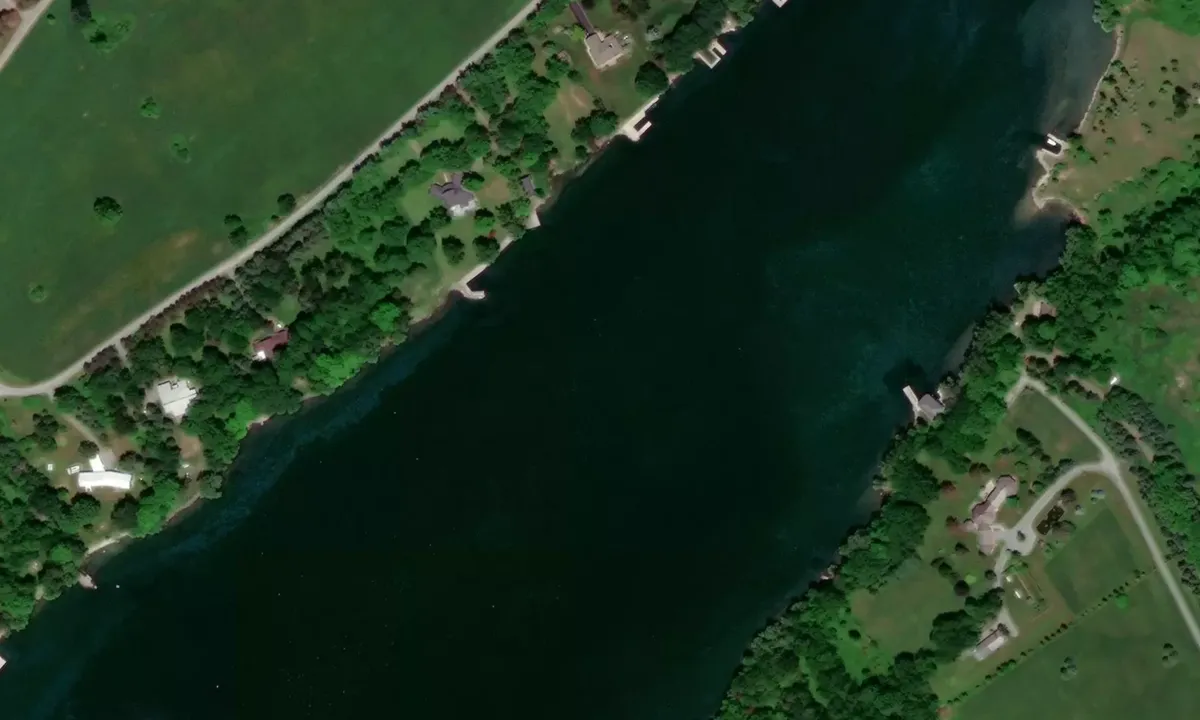 Satelite image of Cassidy Bay