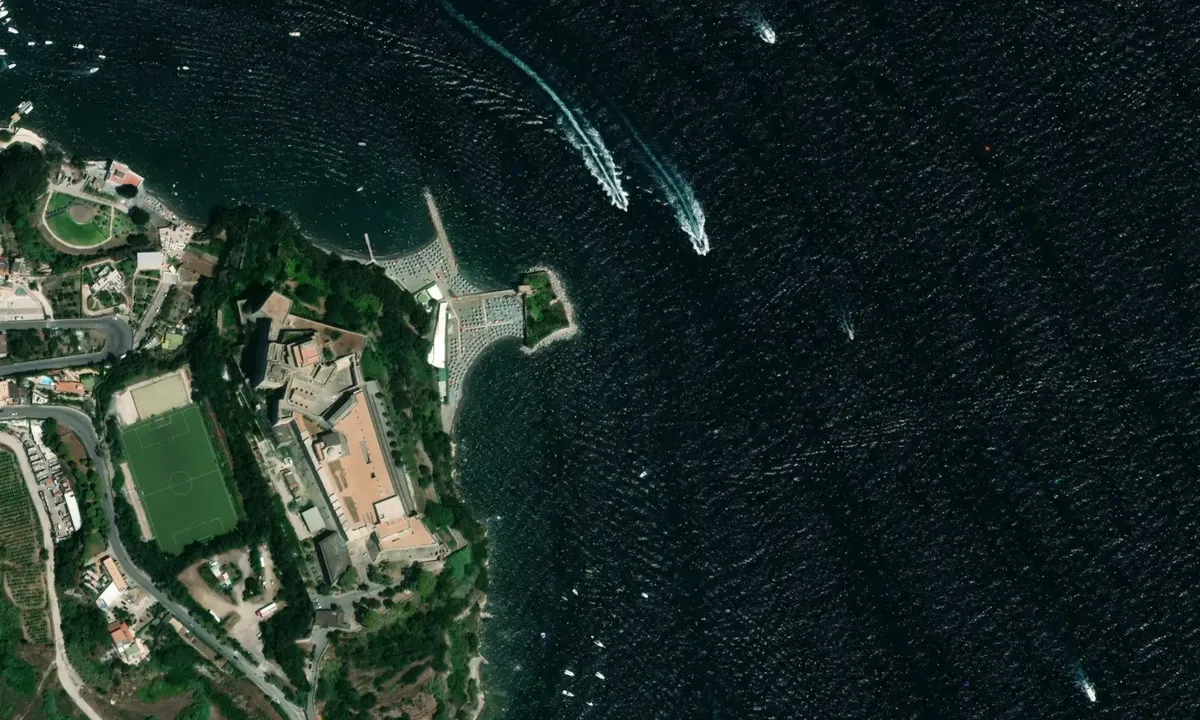 Flyfoto av Castello Aragonese - Bacoli