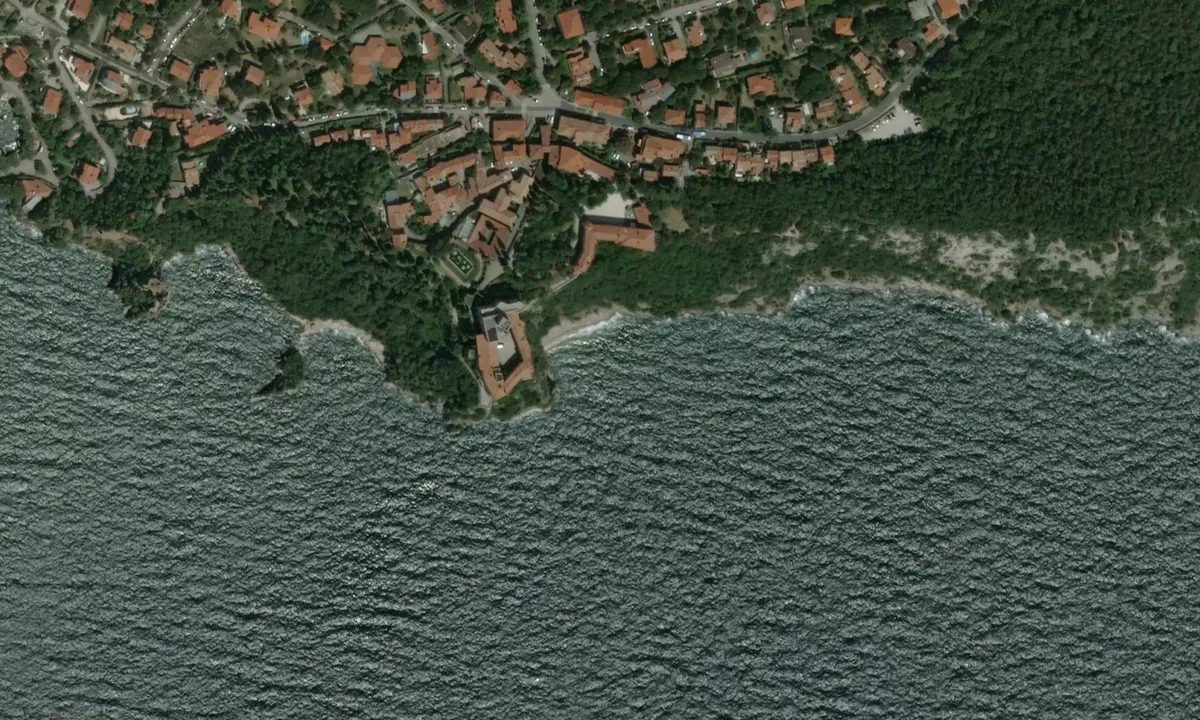Flyfoto av Castello di Duino