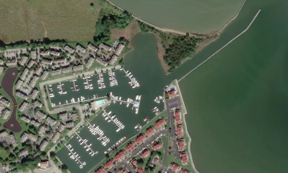 Flyfoto av Castle Harbor Marina - Chester