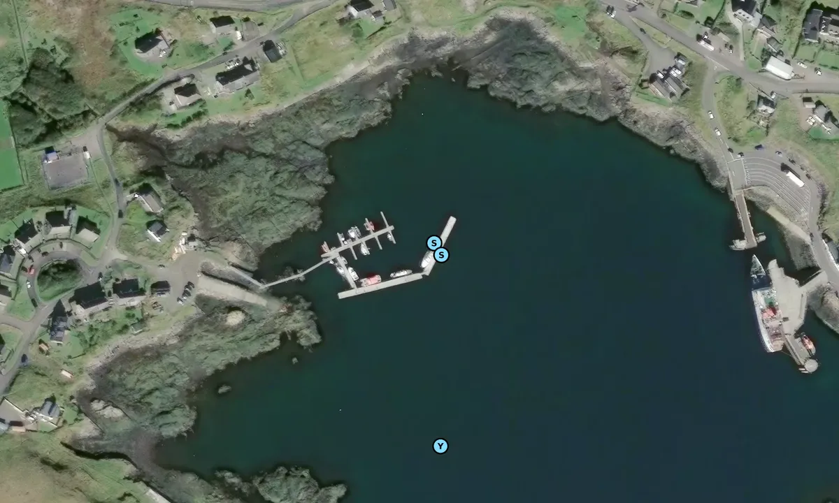 Satelite image of Castlebay