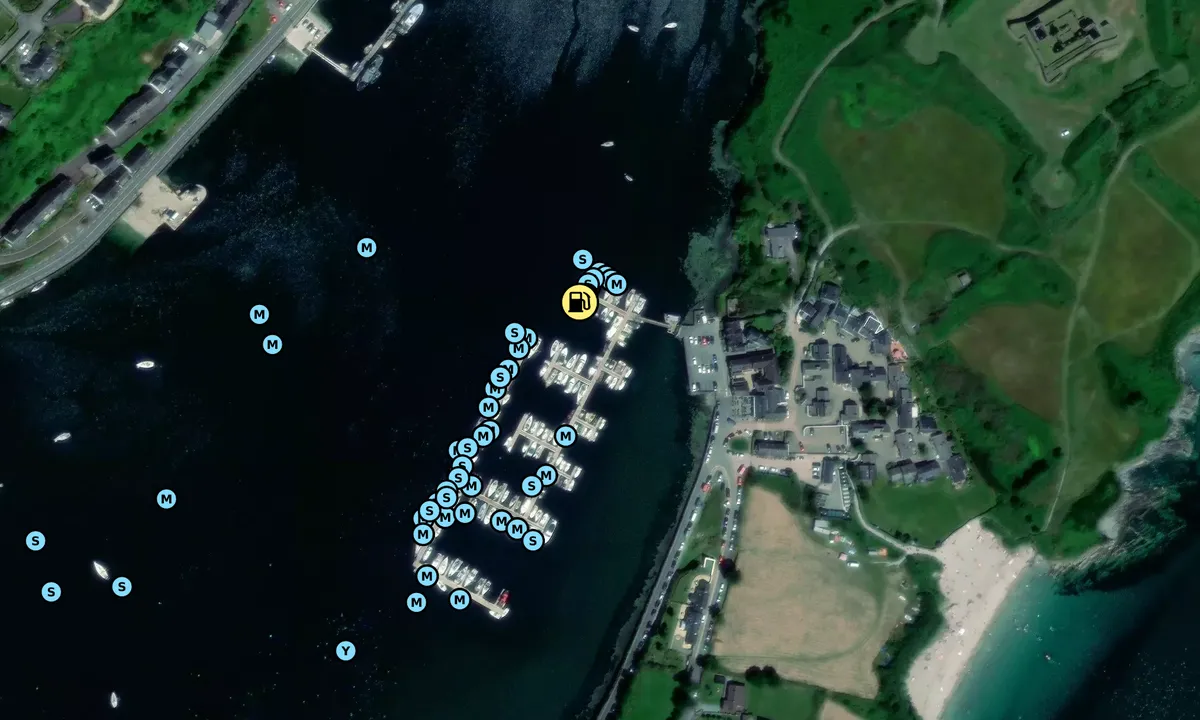 Satelite image of Castlepark Marina Centre