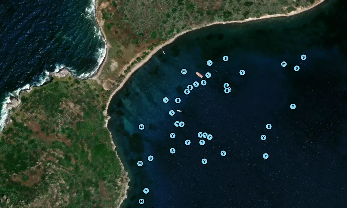 Satelite image of Çatal Ada