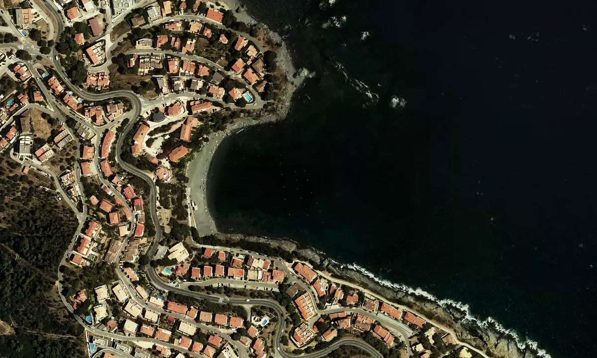 Satelite image of Cau del Lop