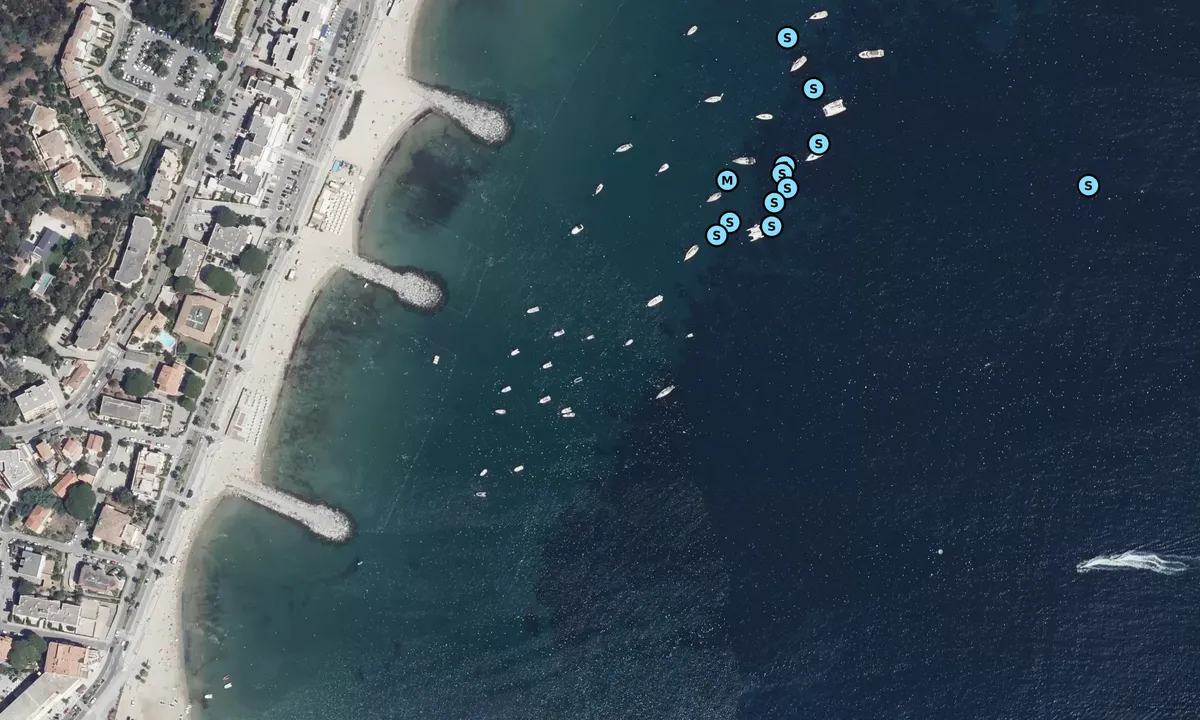 Satelite image of Cavalaire - Cavalaire-sur-Mer