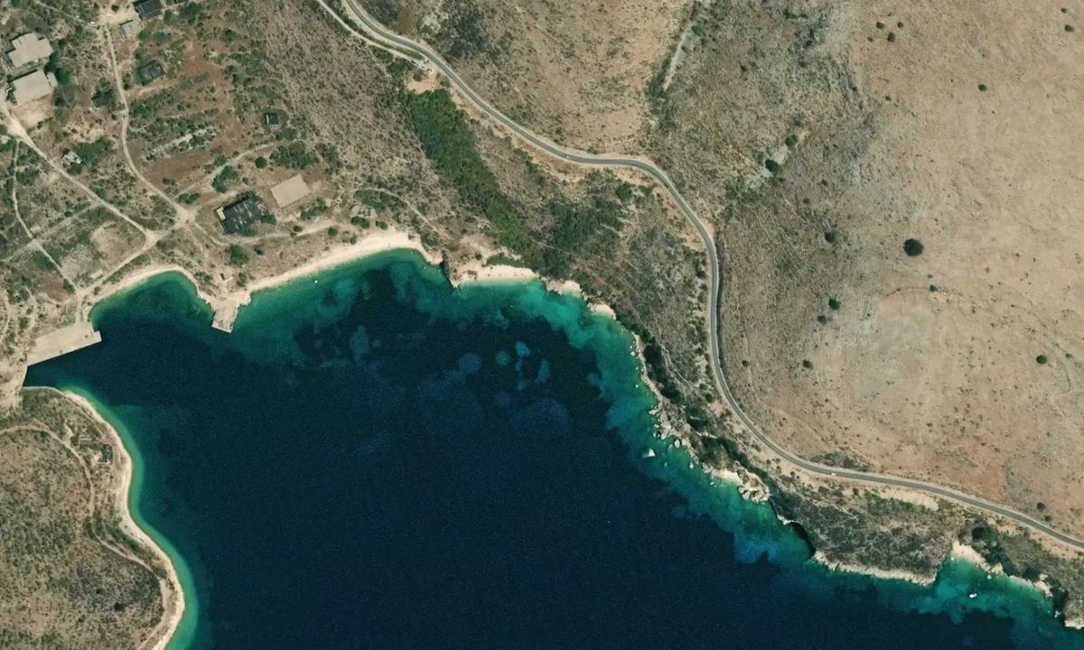 Flyfoto av Cave of Porto Palermo