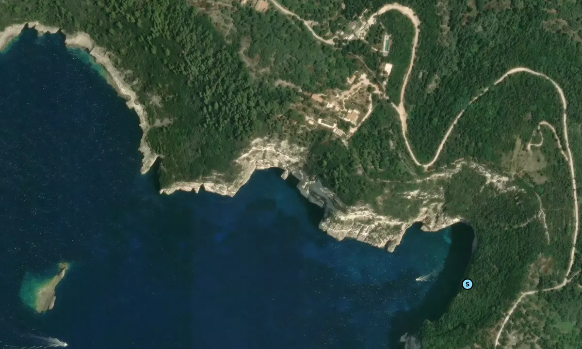 Satelite image of Caves