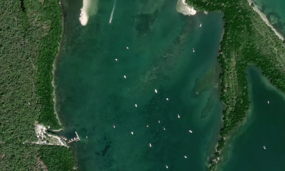 Flyfoto av Caya Costa Sand  Bar