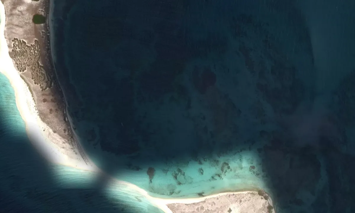 Flyfoto av Cayo De Agua North